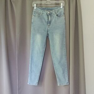 Cider Light Blue Ankle Jeans